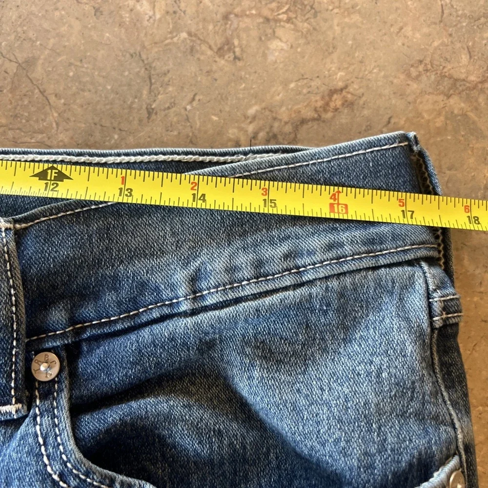 True Religion Jeans Geno Mens 32 Relaxed Slim Flap Pockets